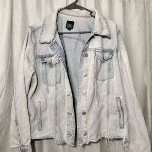 Wild Fable Denim Jacket with raw hem